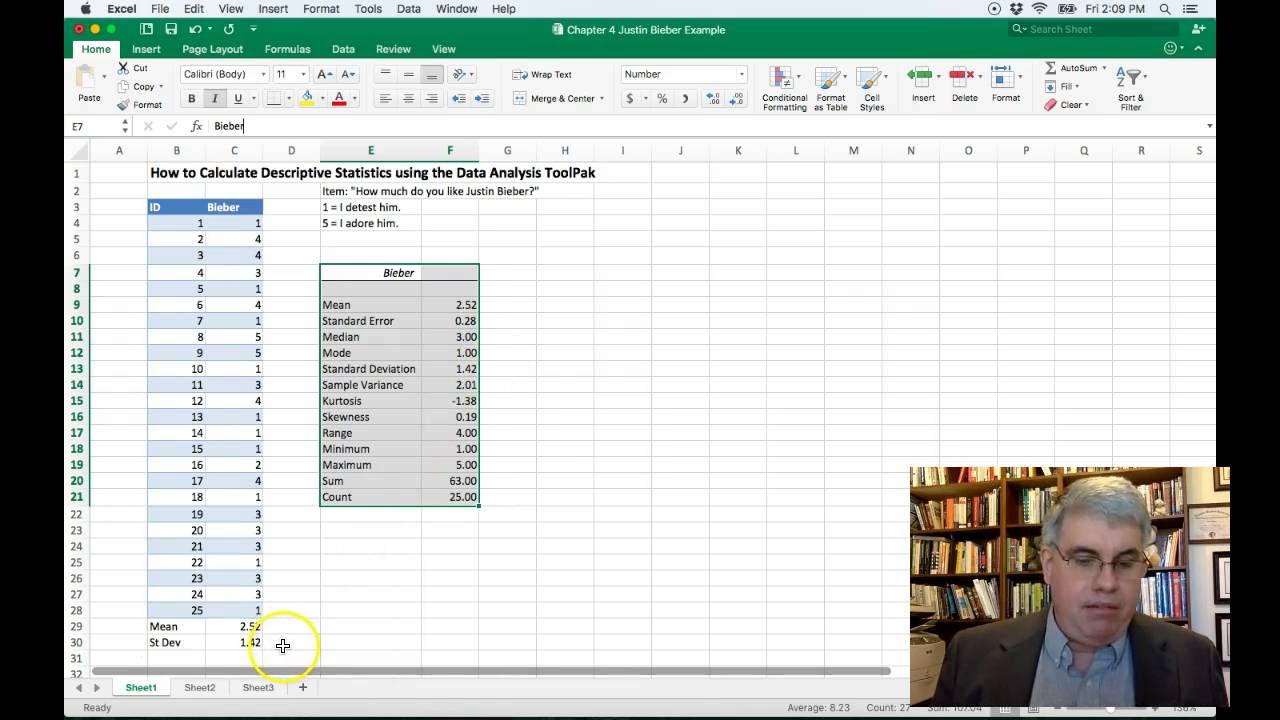 advanced excel 2016 for mac